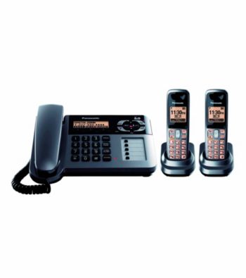 Panasonic 2-Handset Expandable Digital Cordless Phone and Answering System