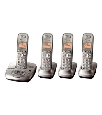 Panasonic Dect 6.0 4-Handset Expandable Digital Cordless Phone and Answering System