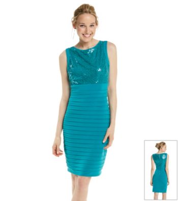 Sangria™ Sequin Shutter Dress