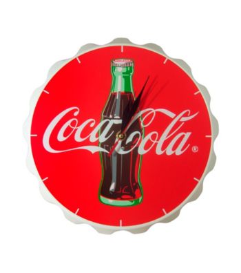 Coca-Cola® Coke Contour Bottle Crown Clock