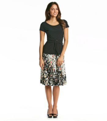 Perceptions Printed Skirt and Top Set