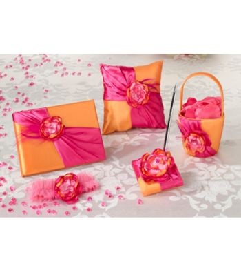 Lillian Rose® Hot Pink and Orange Basket