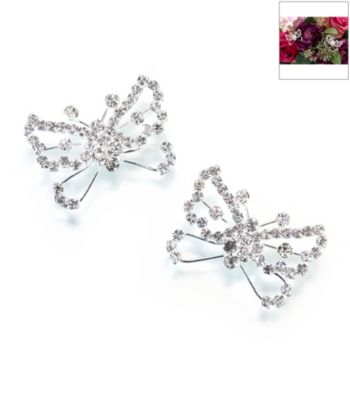 Lillian Rose® Set of 2 Butterfly Flower Picks