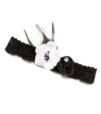 Lillian Rose® Black Vintage Garter