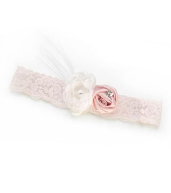 Lillian Rose® Blush Vintage Garter