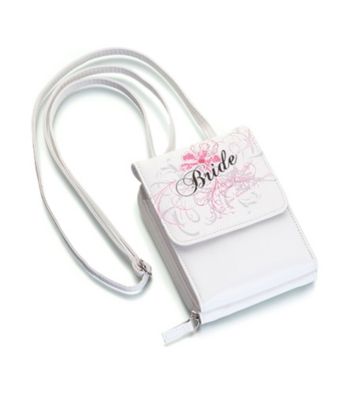 Lillian Rose® Small White Bride Purse
