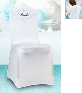 Lillian Rose® Bride Chair Cover - White