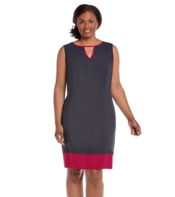 AGB® Plus Size Colorblock Dress