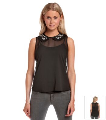 XOXO® Juniors' Embellished Top