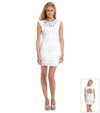 XOXO® Juniors' Jeweled Sheath Dress