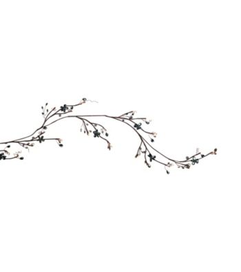 Gerson 6' Battery Opperated Gray Mirror Back Garland