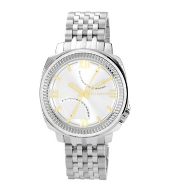 Vince Camuto™ Men's Silvertone Bracelet Watch