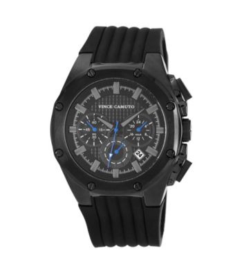 Vince Camuto™ Men's Black Stingray Strap Watch