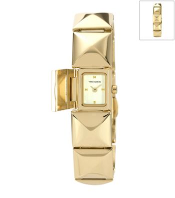 Vince Camuto™ Women's Goldtone Covered Bracelet Watch