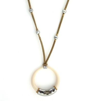 Jessica Simpson Desert Rose Goldtone Pendant Necklace