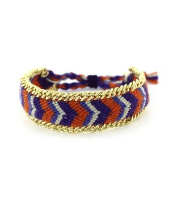 Vince Camuto® Goldtone and Orange Friendship Bracelet