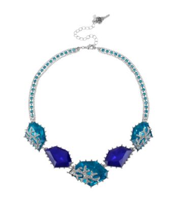 Betsey Johnson® Gem Frontal Necklace