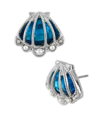 Betsey Johnson® Sea Shell Stud Earrings