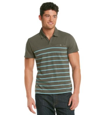 Calvin Klein Jeans® Men's Short Sleeve Striped Polo