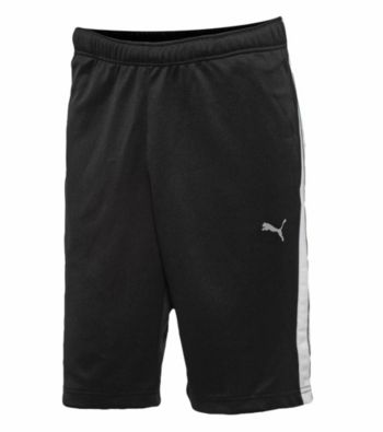 PUMA® Men's Black/White Form Striped Short