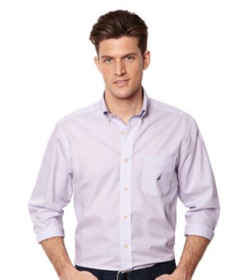 Nautica® Men's Pastel Lilac Long Sleeve Shirt