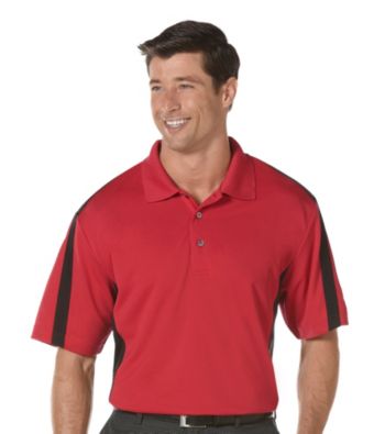 PGA TOUR® Men's Jazzy 2-Tone Blocked Polo
