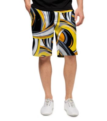 Loudmouth® Men's Swirls Gone Wild Printed Golf Short