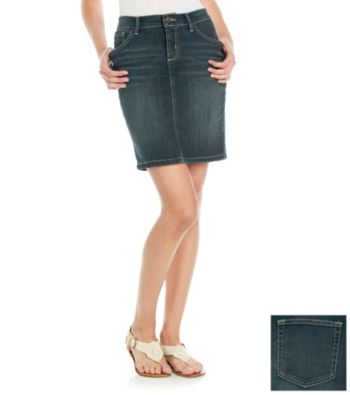 Ruff Hewn Denim Pencil Skirt