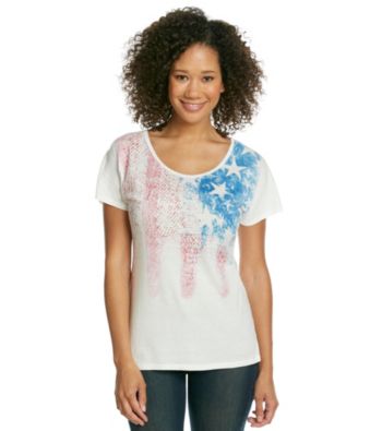 Nine West Vintage America Collection Azalea Americana Tee