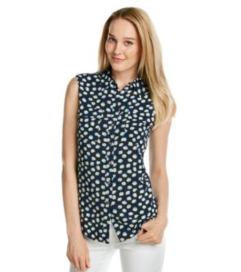 Vince Camuto® Floral Printed Shirt