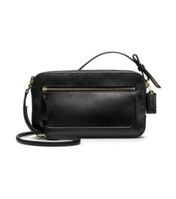 COACH POPPY LEATHER FLIGHT BAG