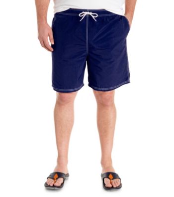 Nautica® Men's Big & Tall Navy Full Elastic Swim Short