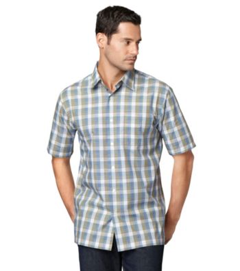 Van Heusen® Men's Havana Plaid Textured Button Down Shirt
