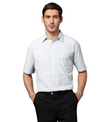 Van Heusen® Men's Blue Heaven Havana Textured Button Down Shirt