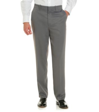 Savane® Men's Flat Front Soft Touch Microfiber Casual Pant