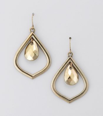 Relativity® Goldtone Drop Earrings