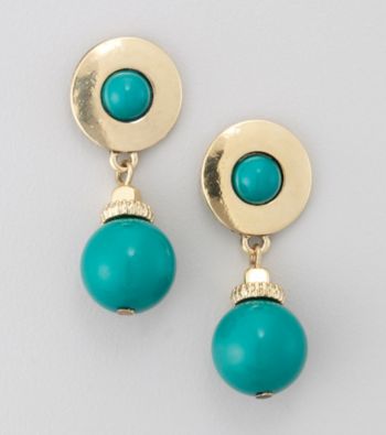 Studio Works® Green Drop Earrings
