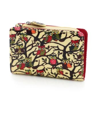 Relativity® Update Midi Wallet - Owl Print