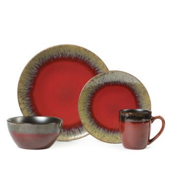 Gourmet Basics by Mikasa® Calder Red 16-pc. Dinnerware Set