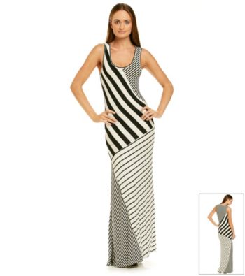 Romeo & Juliet Couture® Block Striped Maxi Dress