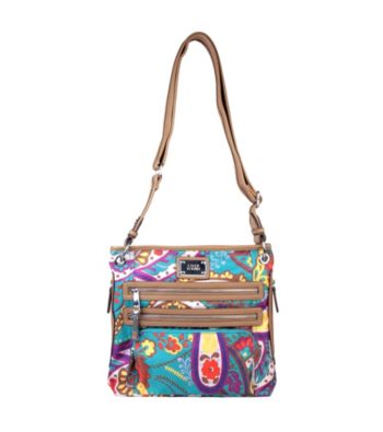 Tyler Rodan™ Green Paisley Print Kingston Crossbody