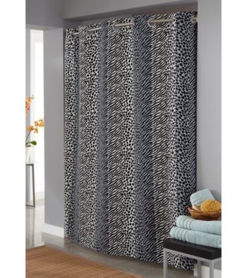 UPC 877003008520 product image for Hookless Animal Print Shower Curtain and PEVA Liner | upcitemdb.com