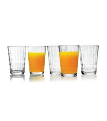 LivingQuarters 10-Piece Vortex Juice Glasses