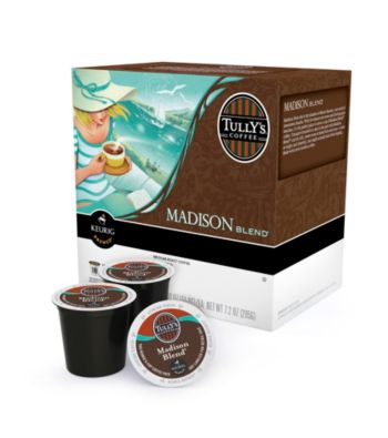 UPC 099555015386 product image for Keurig Tully's Coffee Madison Blend 18-pk. K-Cups | upcitemdb.com