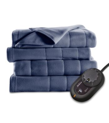 UPC 027045760324 product image for SlumberRest Fleece Quilted Heated Blanket | upcitemdb.com