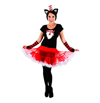 Cat In The Hat Tutu Adult Costume