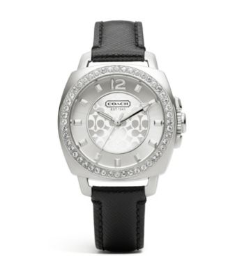 UPC 885997098212 product image for COACH BLACK MINI BOYFRIEND STRAP WATCH | upcitemdb.com