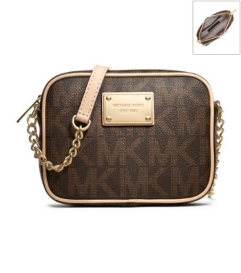 UPC 885949340796 product image for MICHAEL Michael Kors Brown Jet Set Signature Crossbody | upcitemdb.com