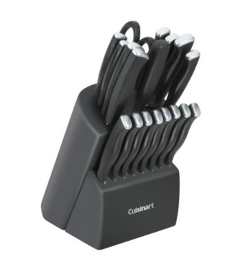 Cuisinart Advantage Black POM 19-Piece Cutlery Set