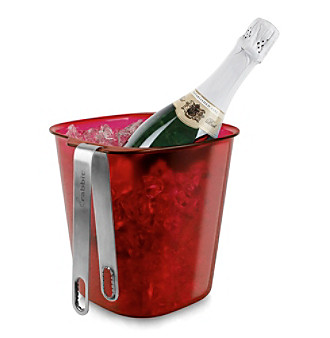 UPC 022578105024 product image for Metrokane Red Ice Bucket | upcitemdb.com